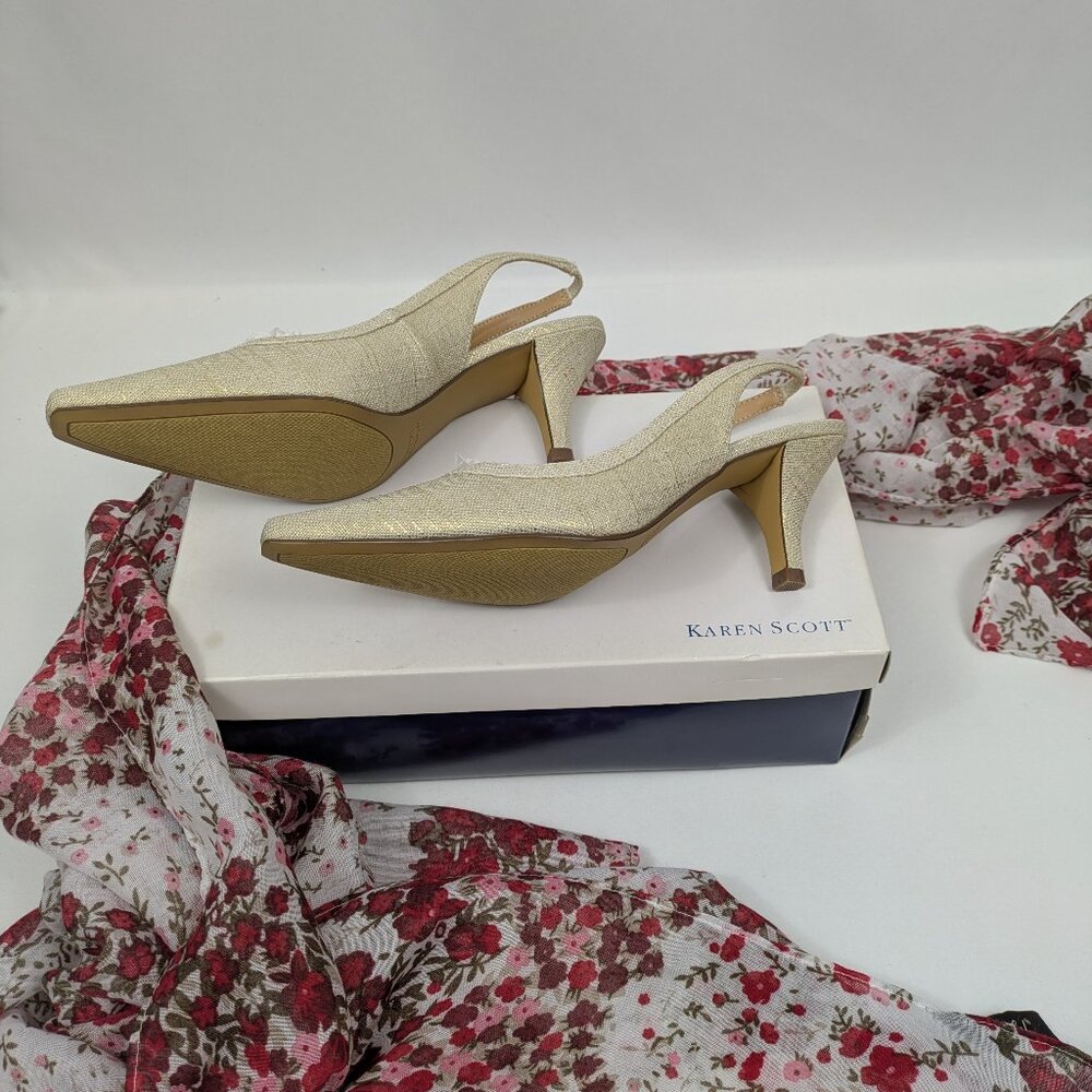 Karen Scott Slingback Pumps NWOT - Picture 9 of 10